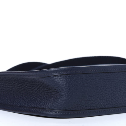 Hermes Taurillon Clemence Evelyne TPM Bleu Encre 9 of 14