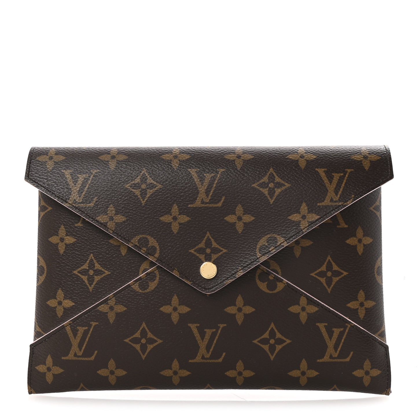 Monogram Large Kirigami Pochette Insert Rose Ballerine