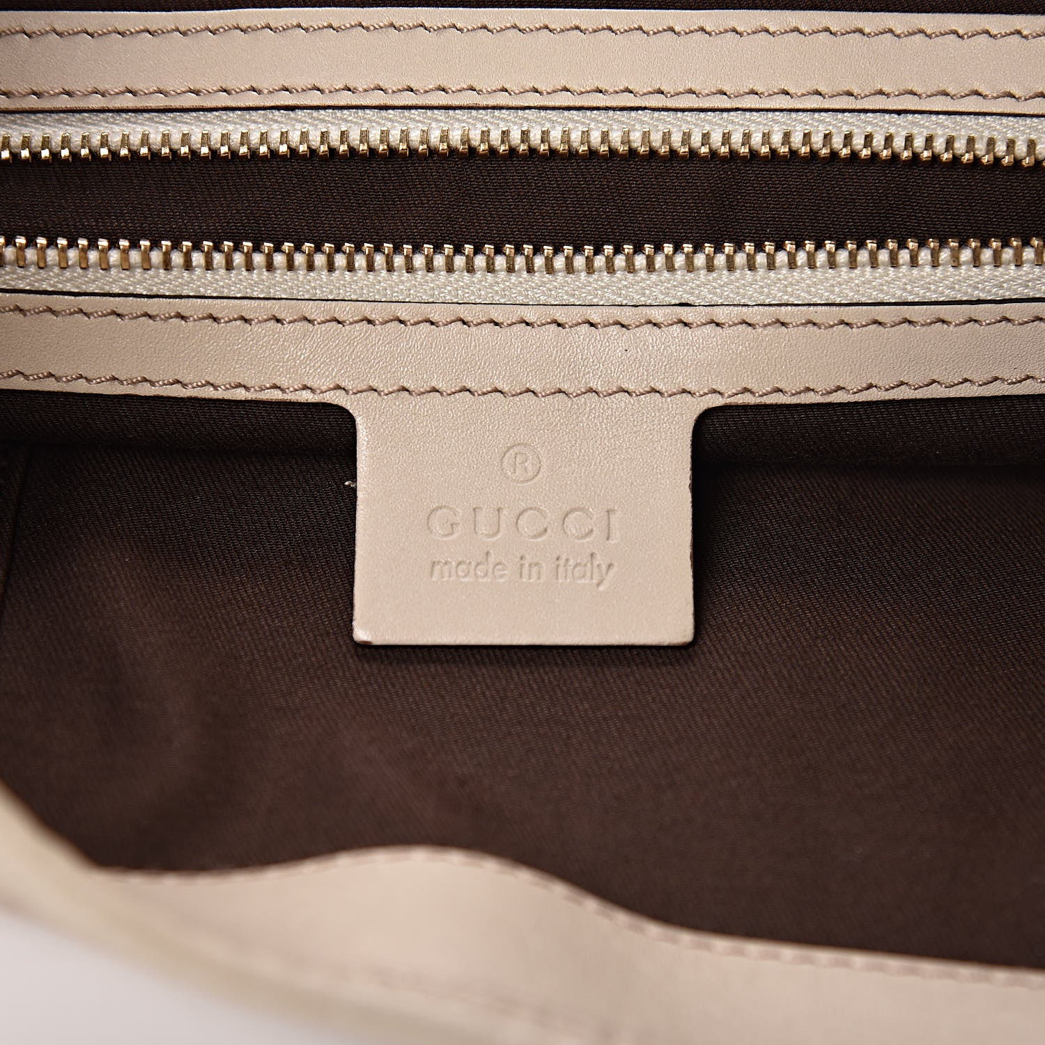 Gucci Guccissima Medium Jackie O Bouvier Hobo Off White 8 of 11