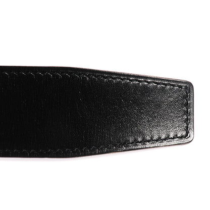 Hermes Box Togo Reversible Martelee Constance 40mm H Belt 100 Noir Chocolate 10 of 13