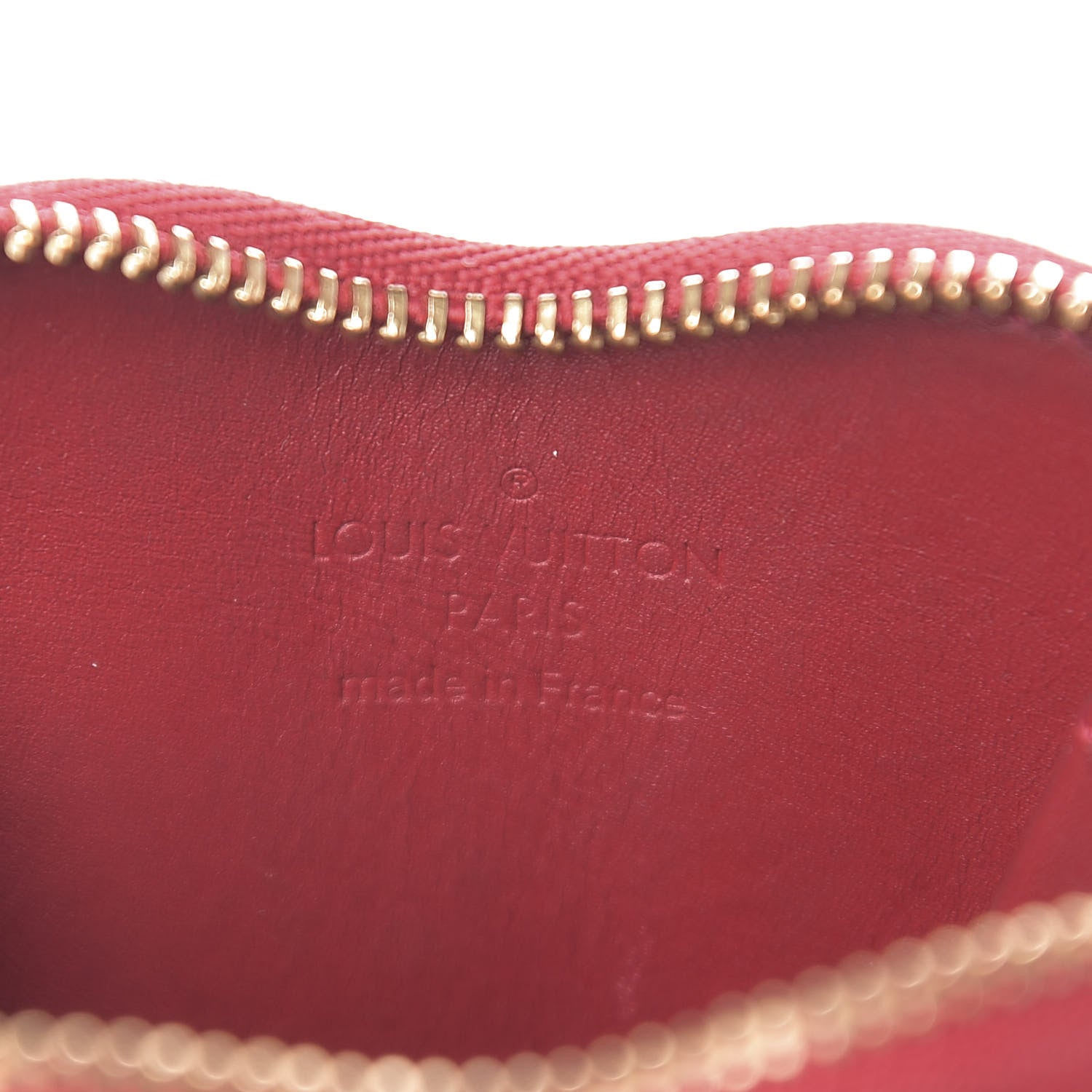 Louis Vuitton Vernis Rayures Coeur Heart Coin Purse Pomme D'Amour 12 of 12