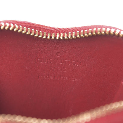 Louis Vuitton Vernis Rayures Coeur Heart Coin Purse Pomme D'Amour 12 of 12