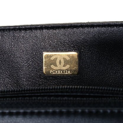 Chanel Lambskin Quilted Mini Rectangular Flap Black 7 of 12