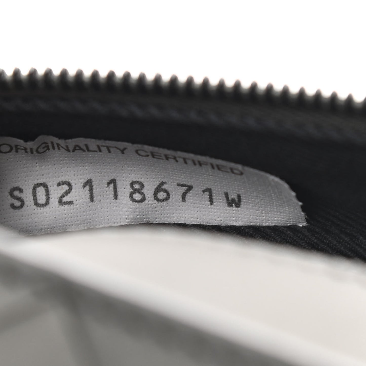 Nappa Maxi Intreccio Wristlet Pouch Graphite