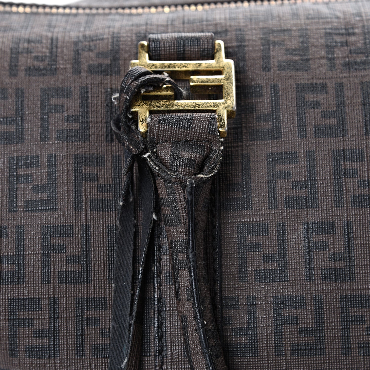 Fendi Zucchino Spalmati Forever Boston Moro Black 19 of 19