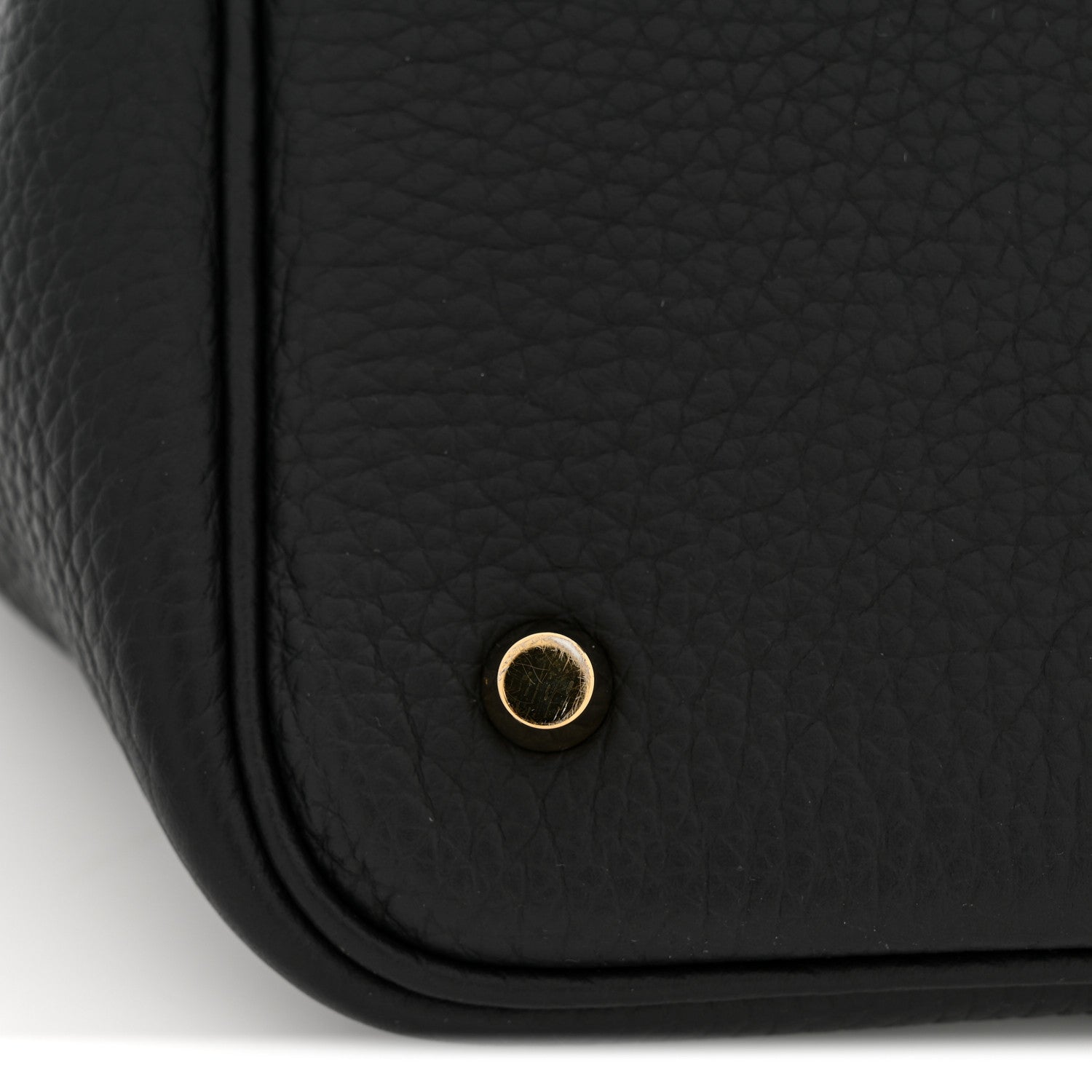 Hermes Taurillon Clemence Picotin Lock 22 MM Black 11 of 11