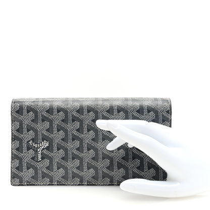 Goyard Goyardine Richelieu Wallet Grey 2 of 6