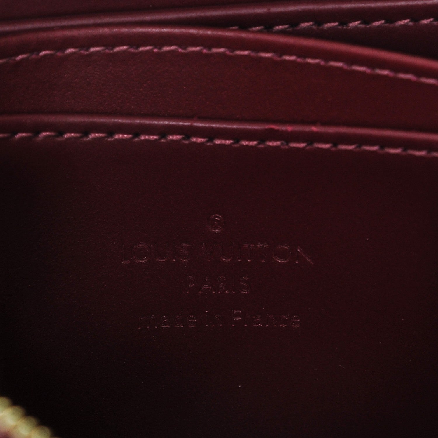 Louis Vuitton Vernis Zippy Coin Purse Magenta 6 of 6