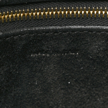 Celine Soft Grained Calfskin Sangle Bucket Bag Black 7 of 14