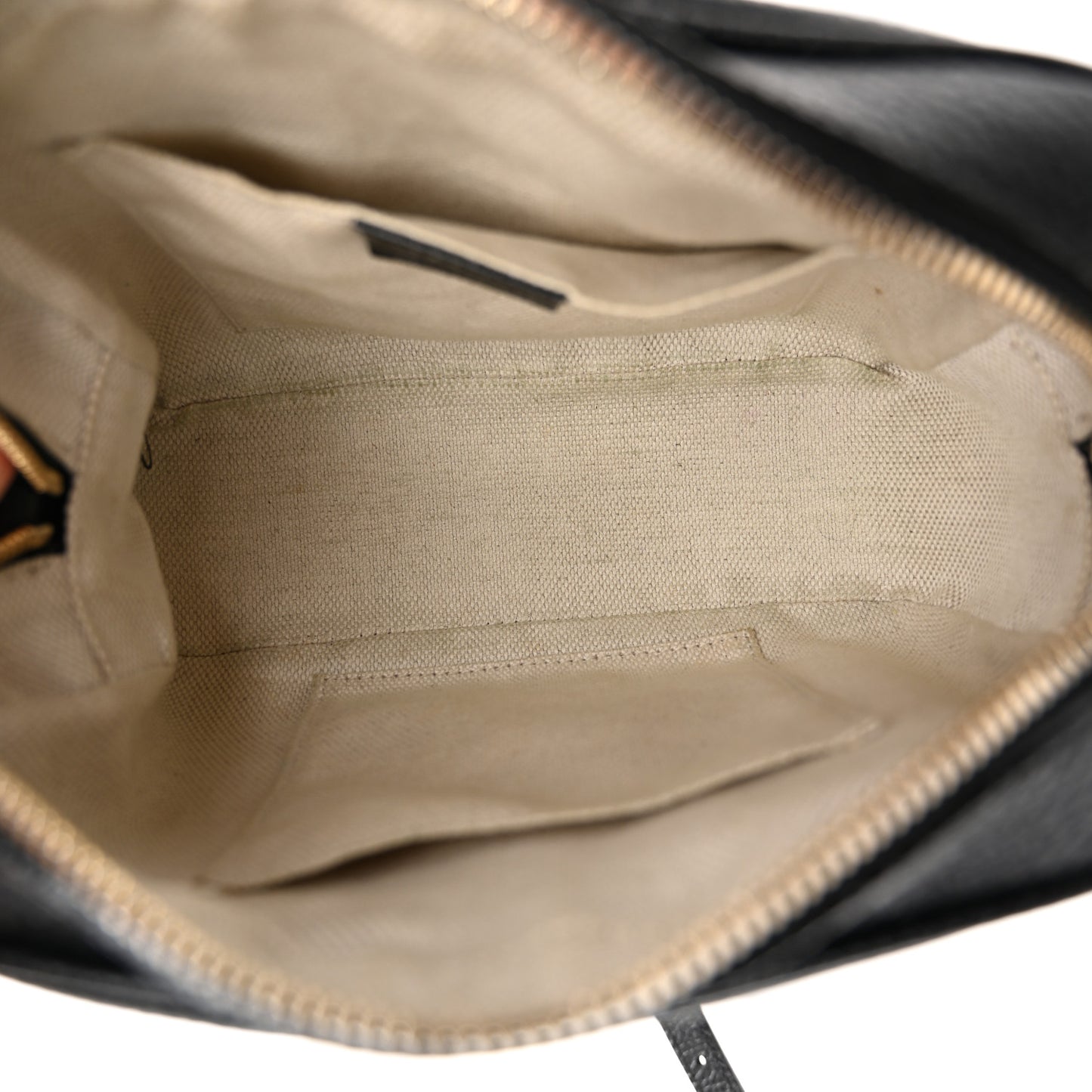 Pebbled Calfskin Small Soho Disco Bag Black