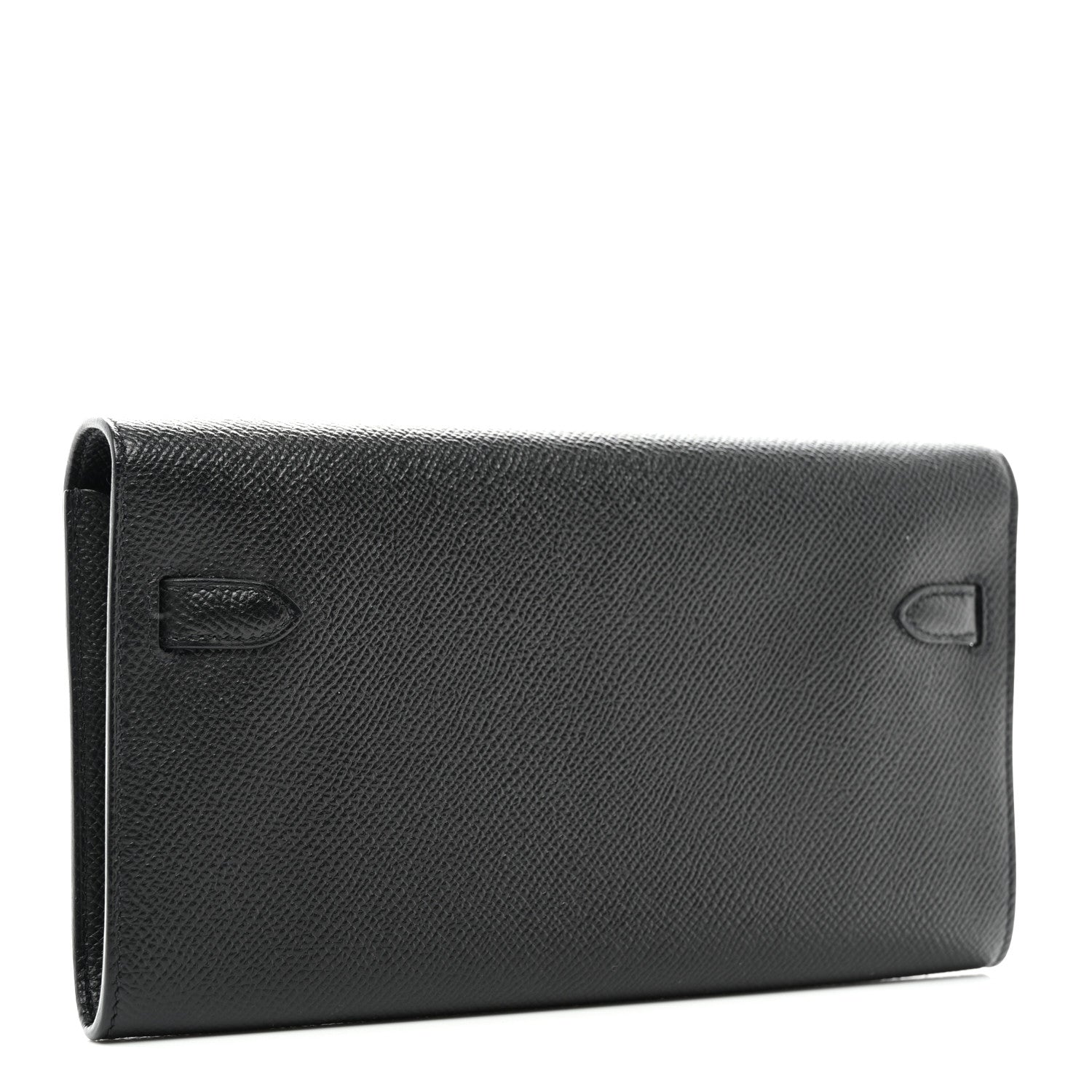 Hermes Epsom Kelly Wallet To Go Black 3 of 7