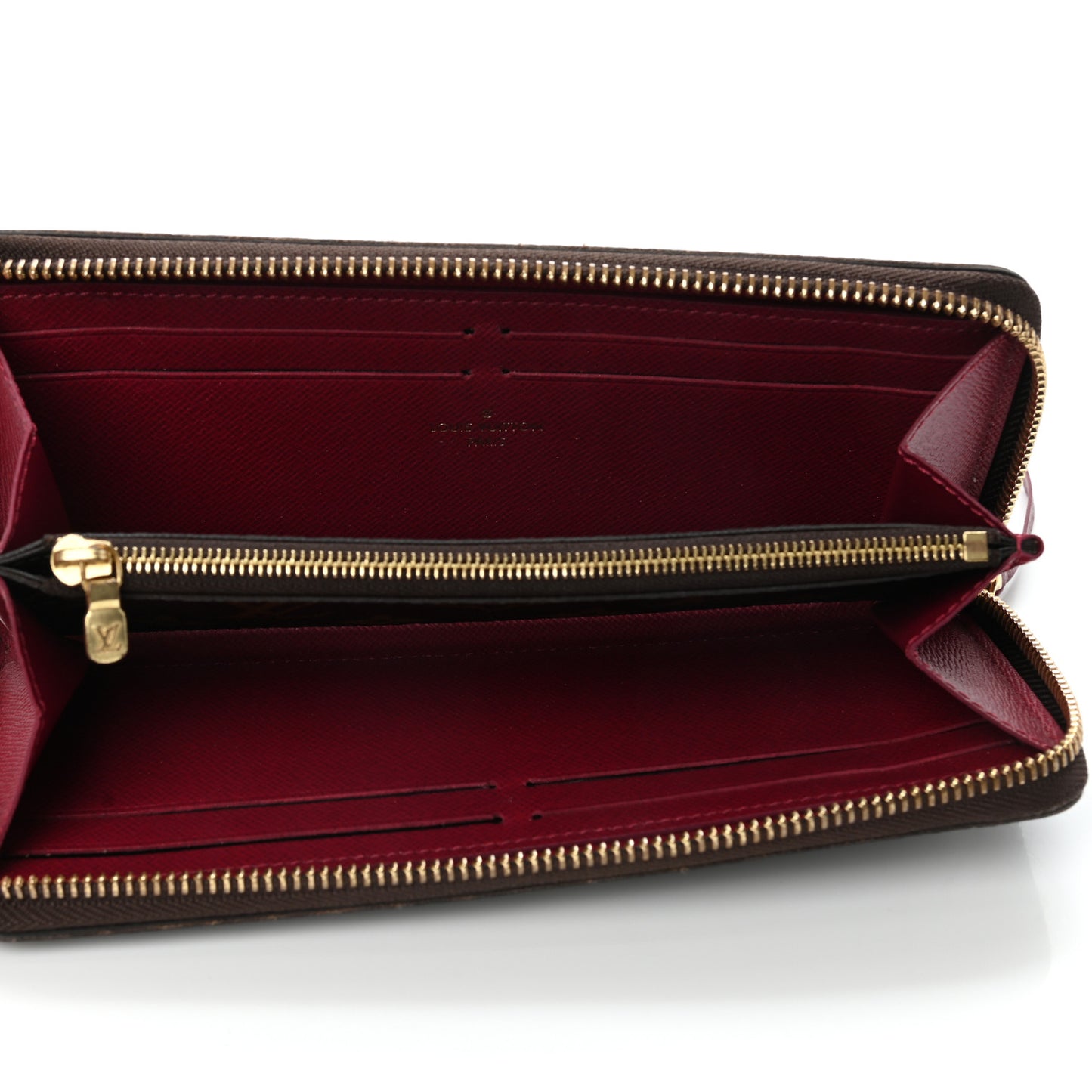 Monogram Clemence Wallet Fuchsia