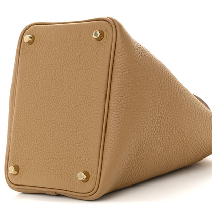 Hermes Taurillon Clemence Picotin Lock 18 PM Biscuit 10 of 11