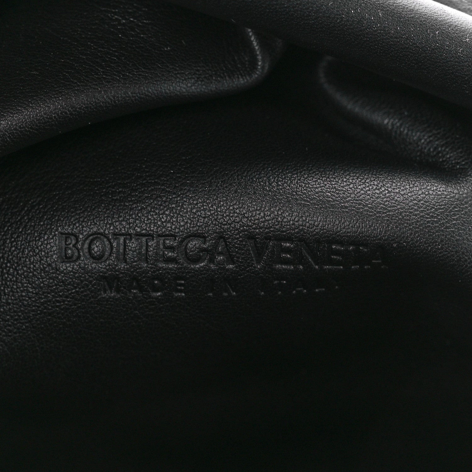 Bottega Veneta Smooth Butter Calf The Pouch Oversized Clutch Black 6 of 11