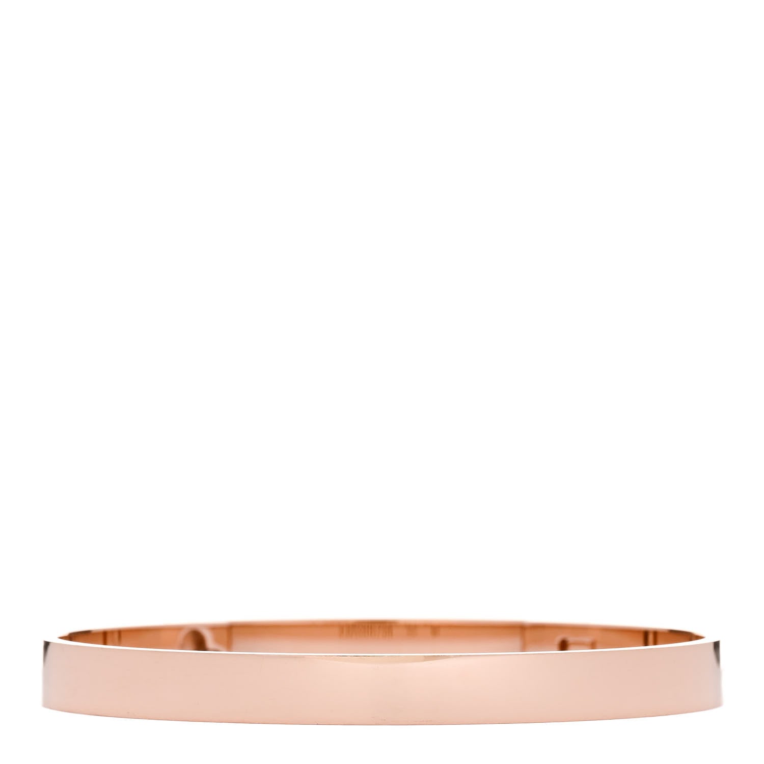 Hermes 18K Rose Gold PM Collier De Chien Bracelet ST 2 of 4