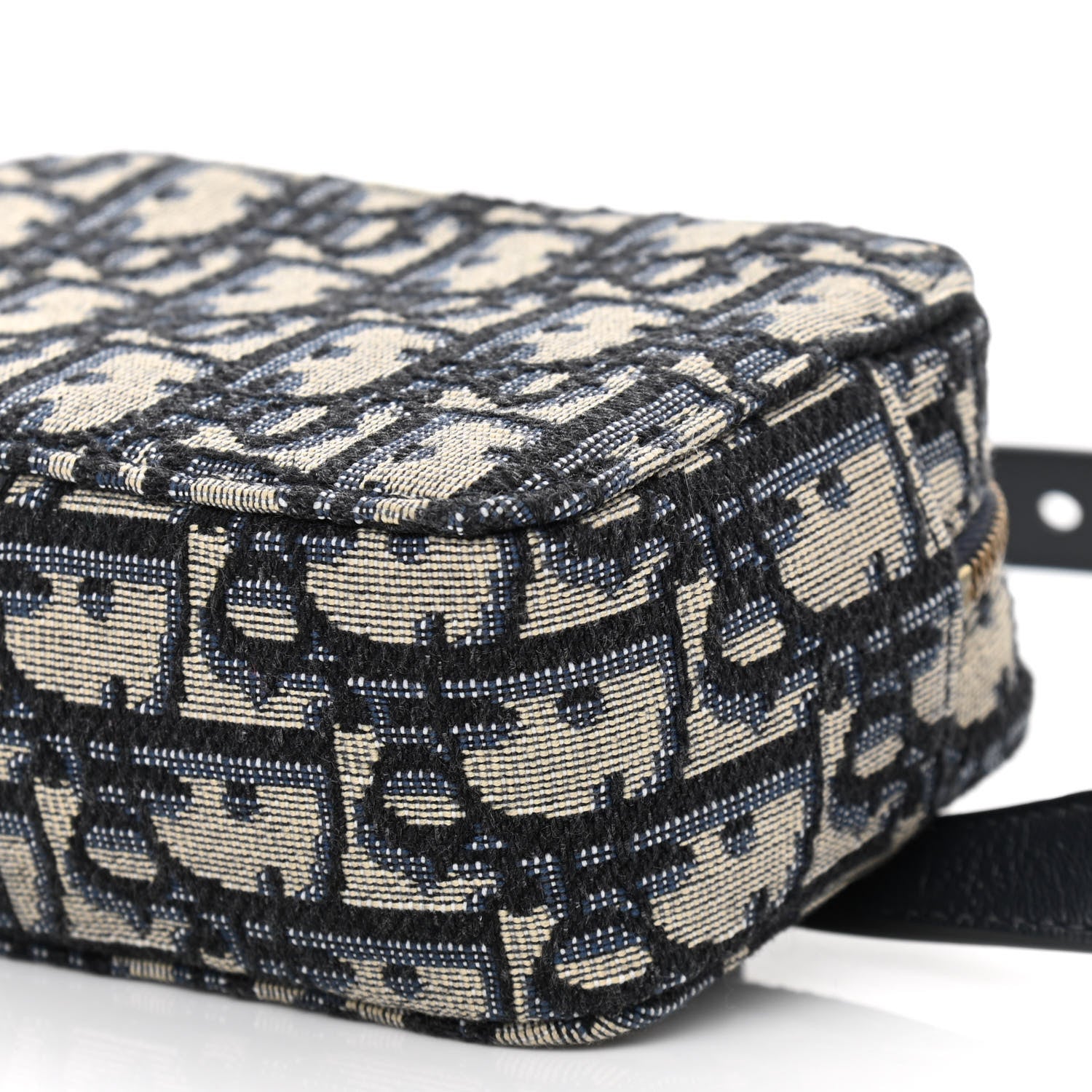 Christian Dior Oblique Belt Pouch Blue 9 of 10