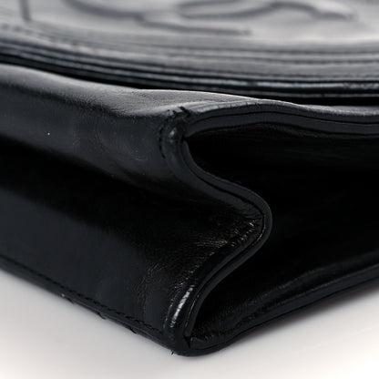 Chanel Lambskin CC Envelope Single Flap Black 10 of 13