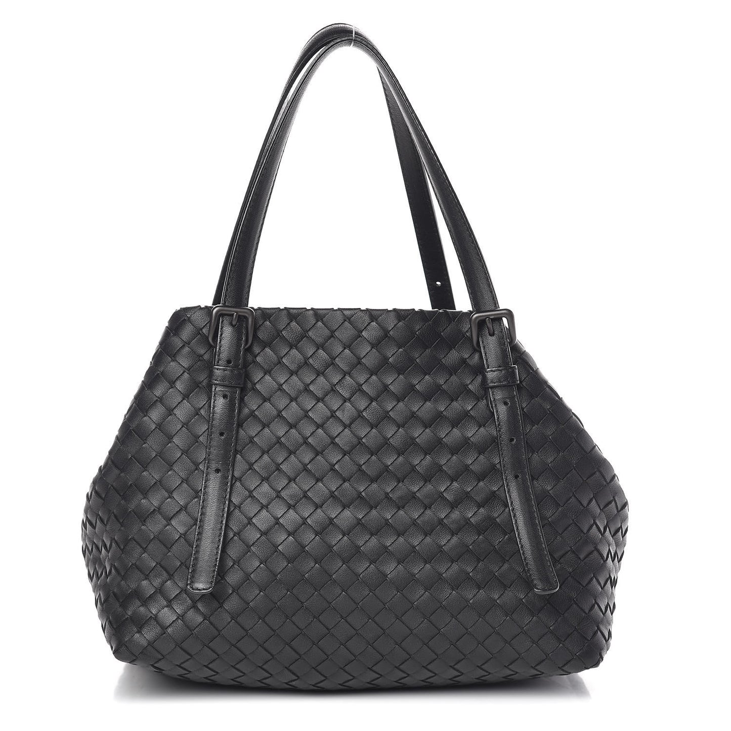 Nappa Intrecciato Seamless Tote Black