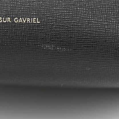 Mansur Gavriel Saffiano Bucket Bag Black Flamma 13 of 15