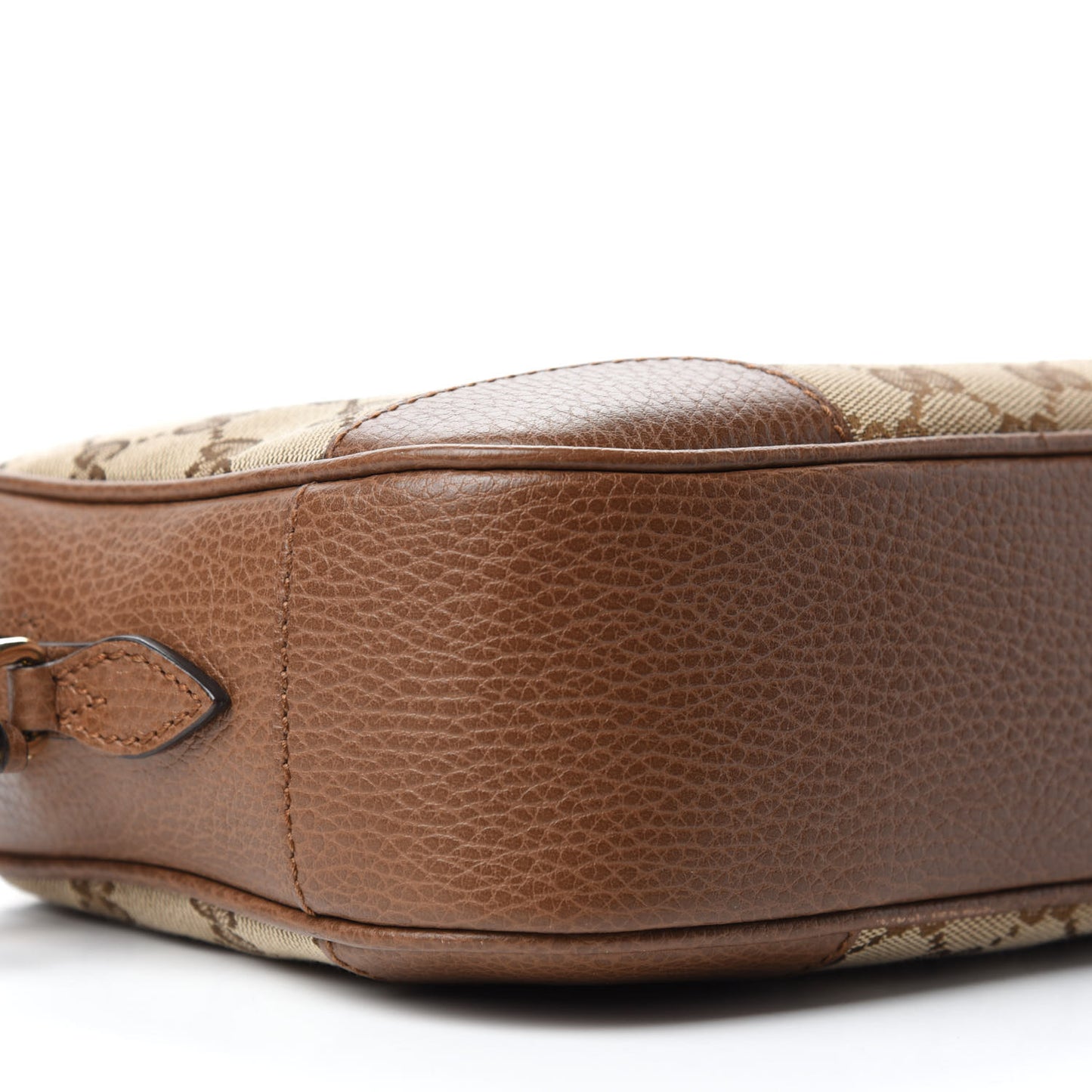 Monogram Mini Bree Messenger Bag Beige Tabacco