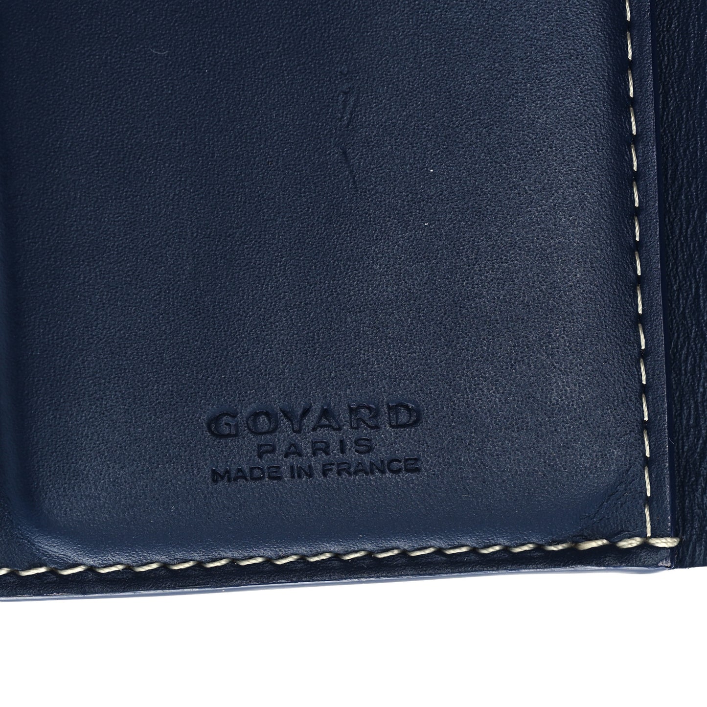 Goyardine Saint Pierre Card Holder Navy