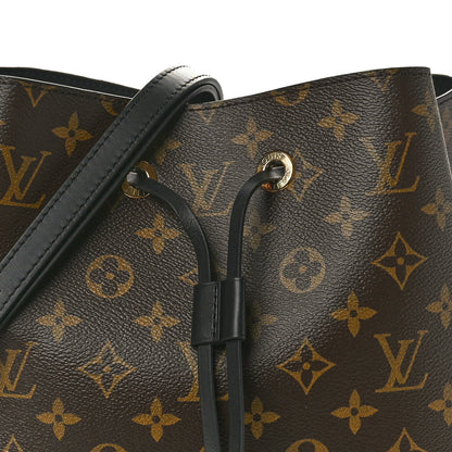Louis Vuitton Monogram Neonoe MM Black 7 of 9