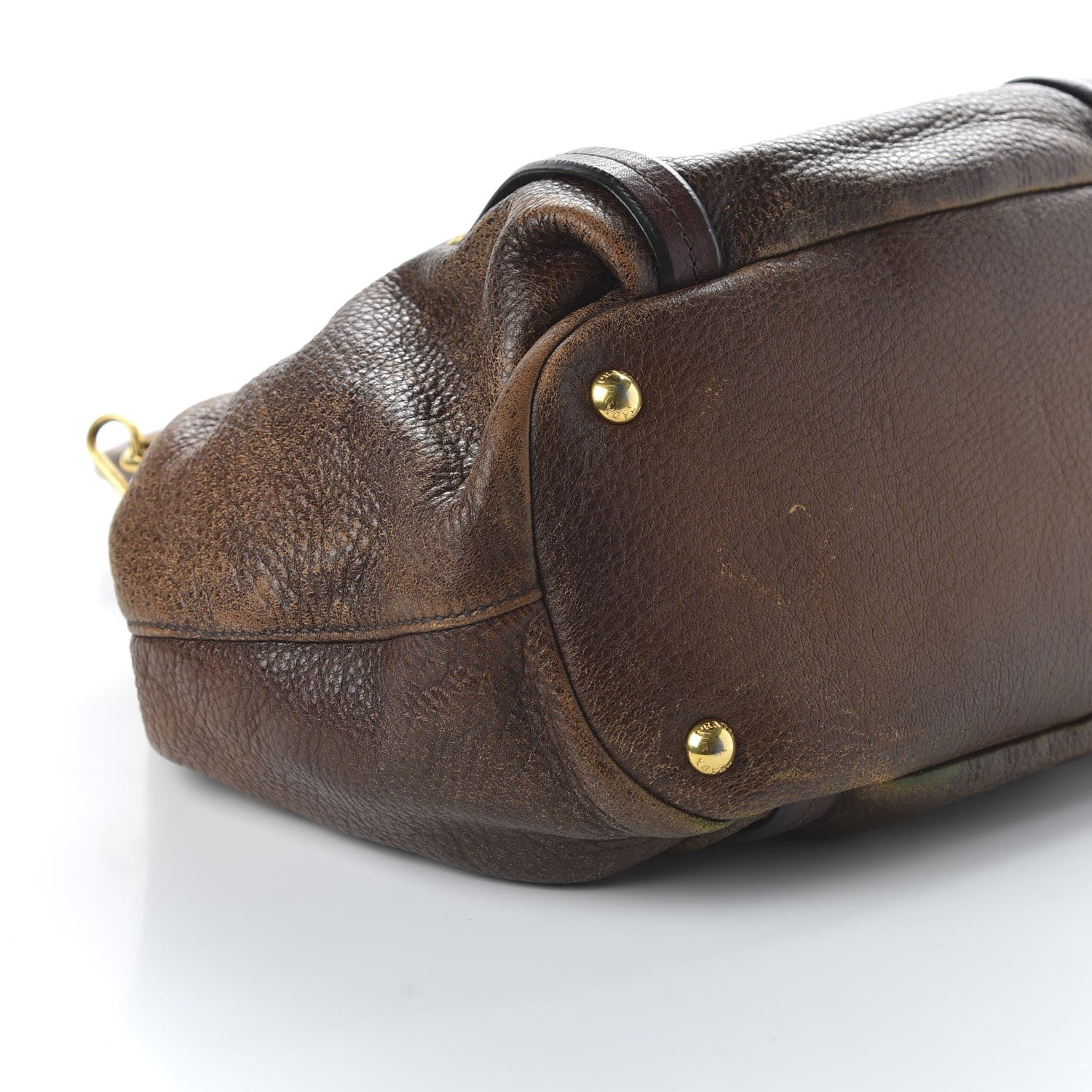 Prada Cervo Antik Shoulder Bag Nocciolo Sfumato 8 of 12