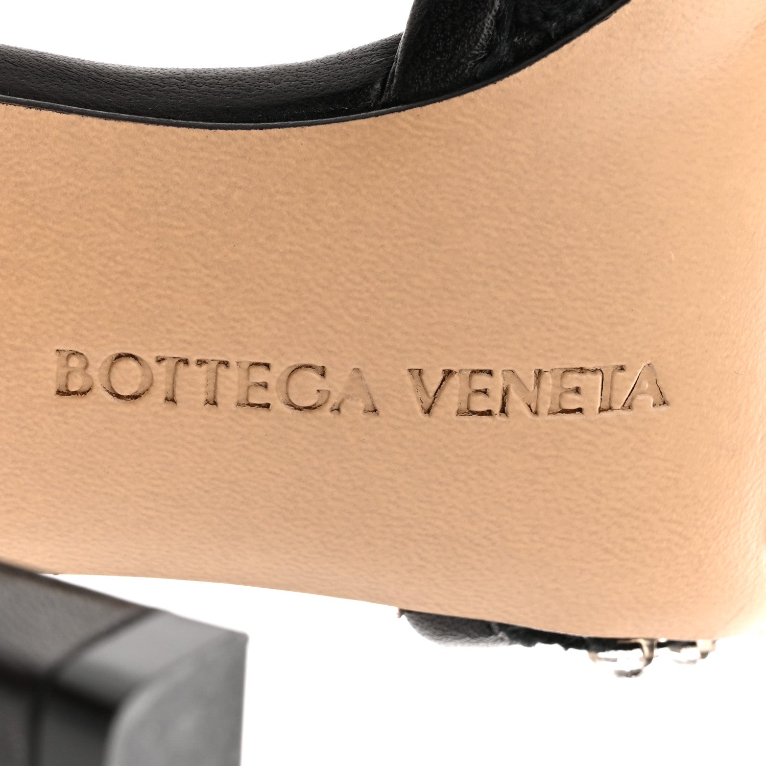 Bottega Veneta Mesh Nappa Crystal Embellished Sparkle Stretch Ankle Tie Sandals 36.5 Black 8 of 9