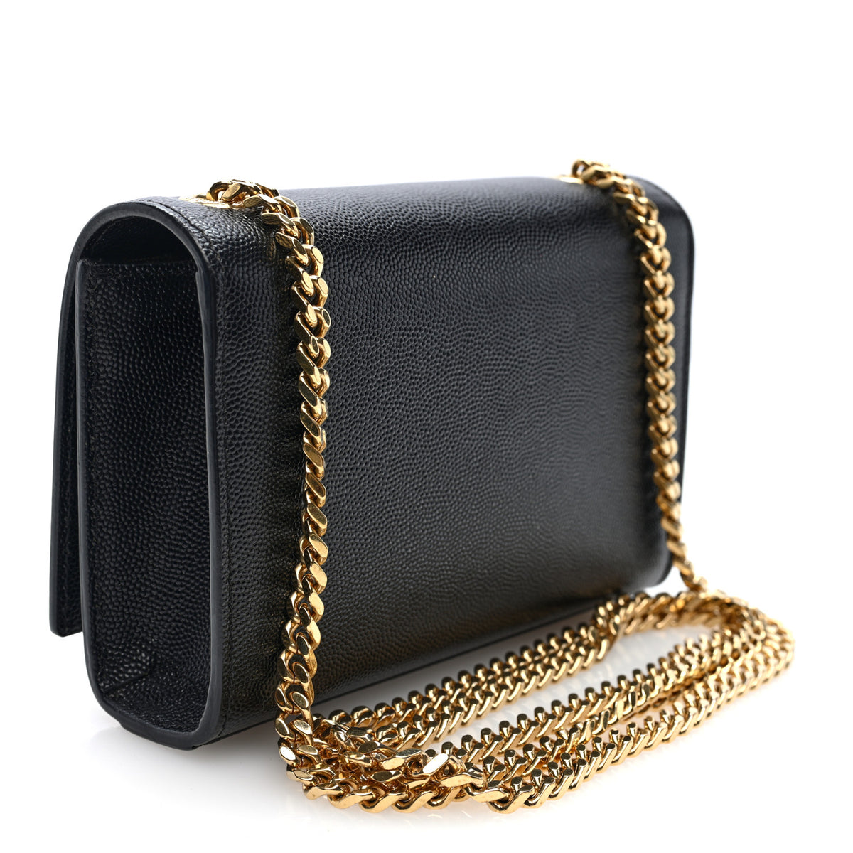 Grain De Poudre Small Monogram Kate Satchel Black