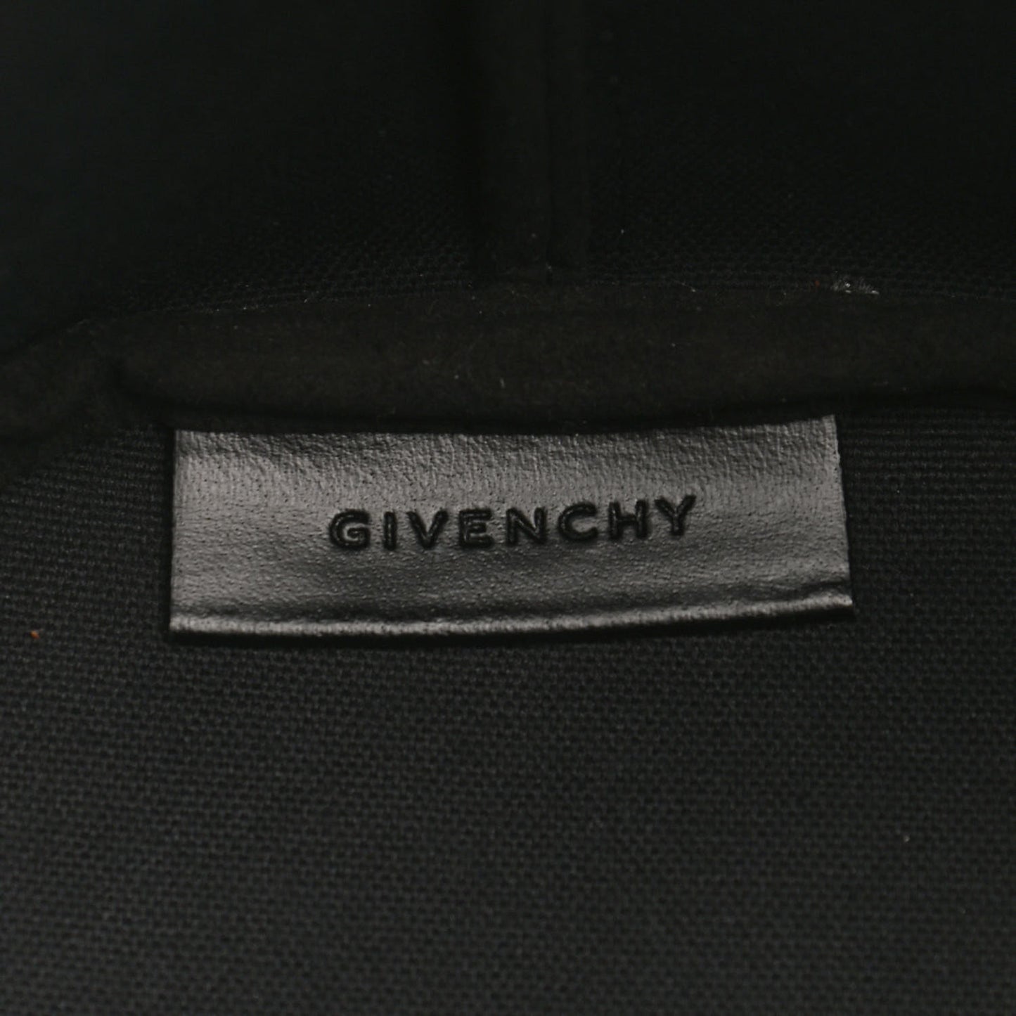 Textured Coated Canvas Rottweiler Pint Large Antigona Tote Black