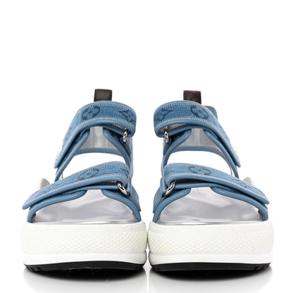 Louis Vuitton Monogram Denim LV Archlight Sandal 40 Denim Blue 2 of 16
