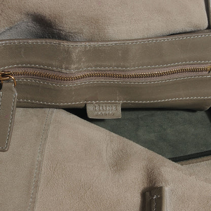 Celine Leather Horizontal Bi-Color Cabas Black 6 of 8