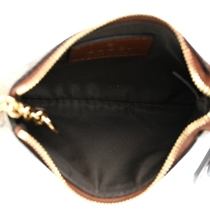 Gucci GG Supreme Monogram Key Case Beige Ebony Cuir 5 of 8