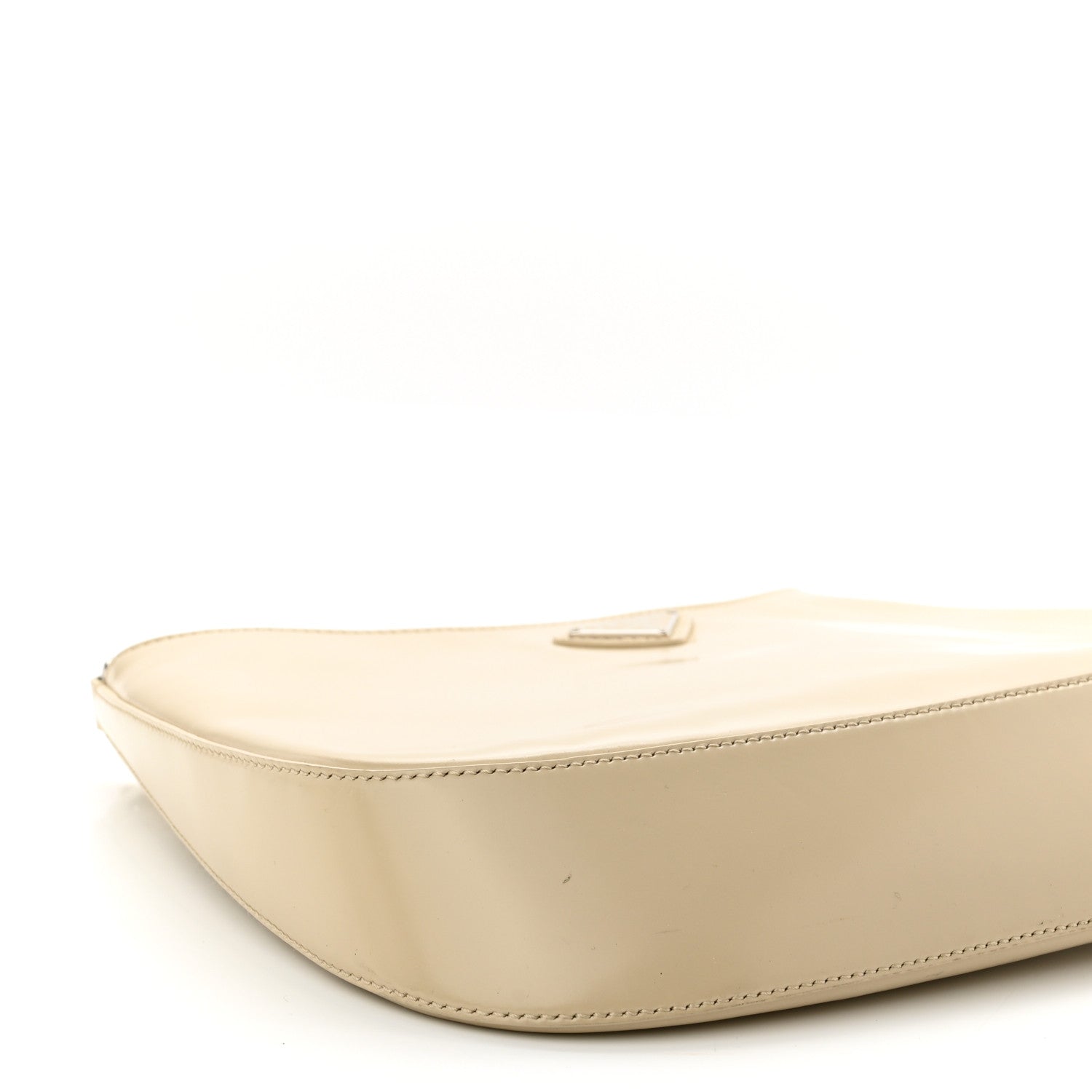 Prada Spazzolato Cleo Shoulder Bag Deserto 8 of 10