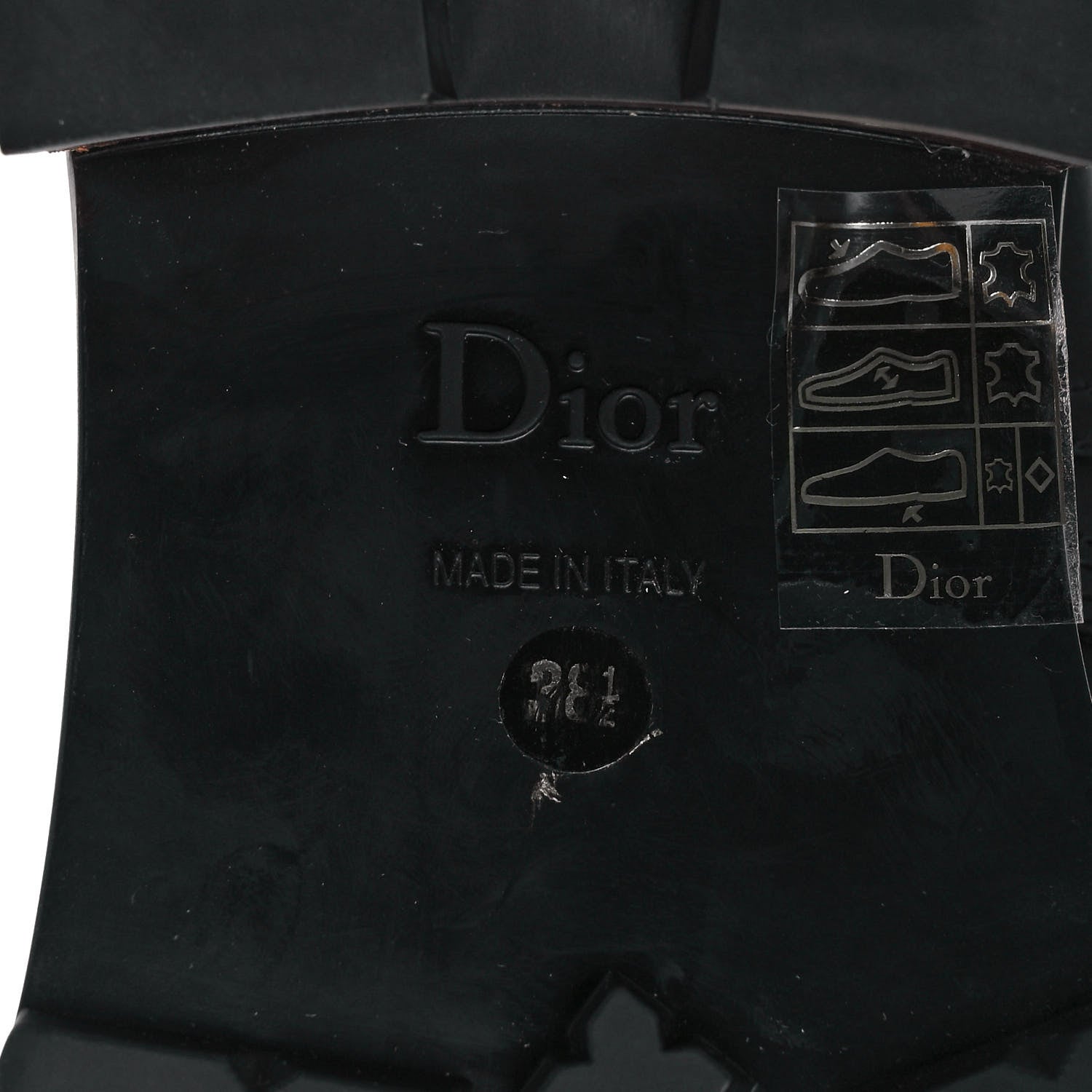 Christian Dior Calfskin Dior Quest 35mm Hiking Boots 38.5 Black 6 of 7