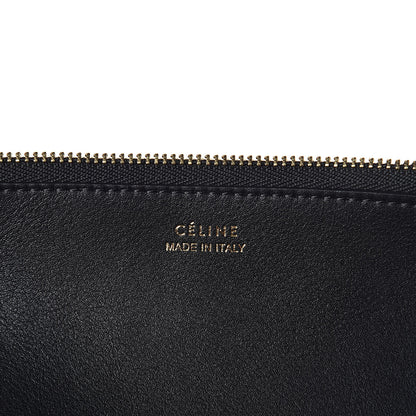 Celine Woven Canvas Small Twisted Cabas Multicolor 7 of 9