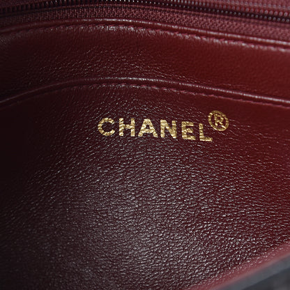 Chanel Lambskin Vertical Quilted CC Flap Shoulder Bag Black 5 of 9