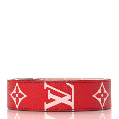 Louis Vuitton Monogram Giant Bandouliere Shoulder Strap Rouge 3 of 5