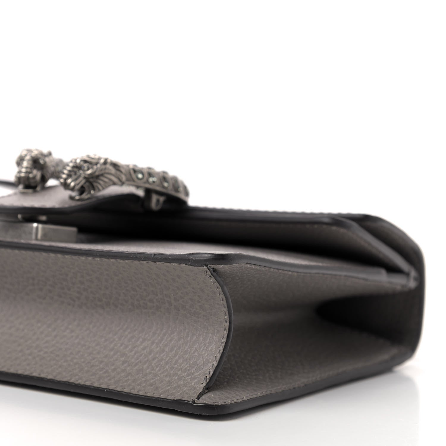 Gucci Calfskin Mini Dionysus Shoulder Bag Dusty Grey 7 of 9