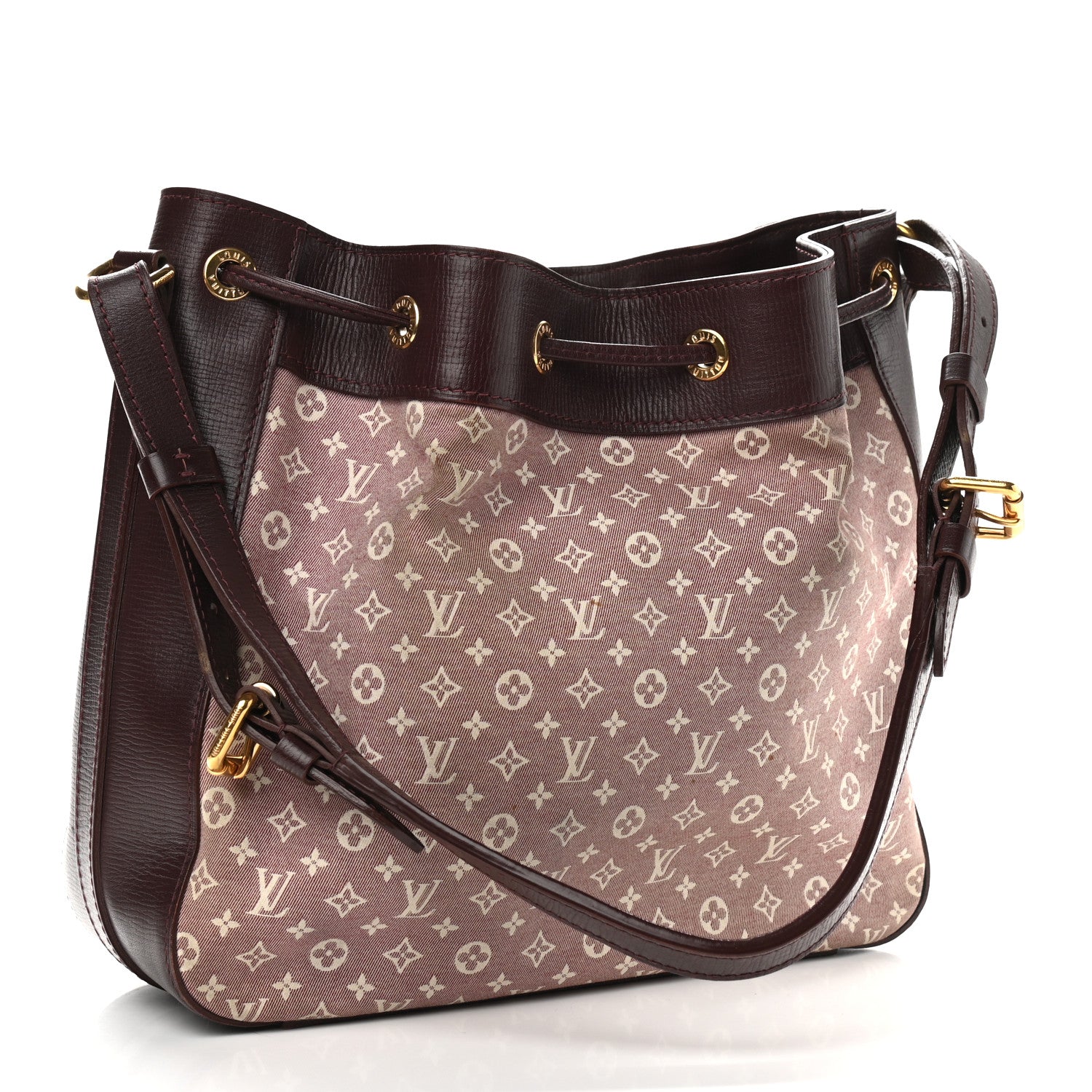 Louis Vuitton Mini Lin Monogram Noelie Cherry 2 of 9