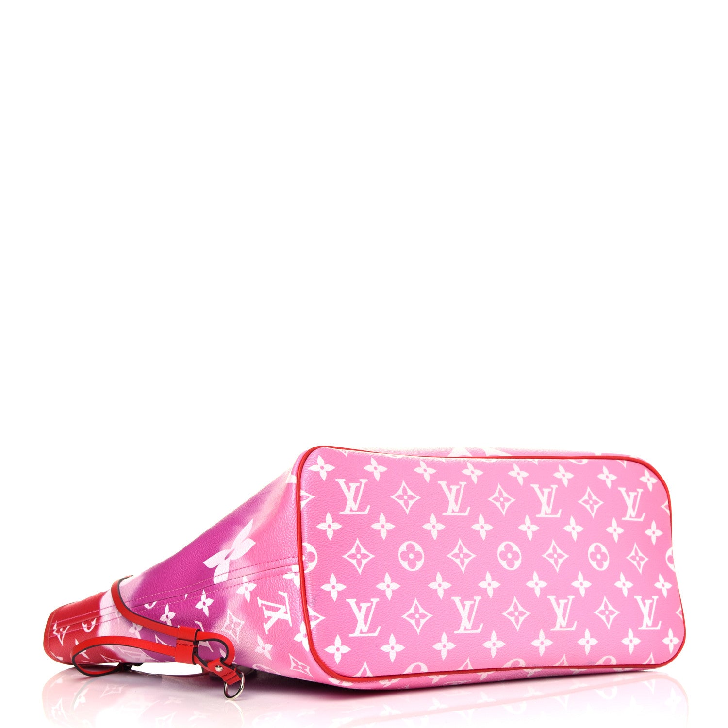 Louis Vuitton Monogram Escale Neverfull MM Rouge 4 of 12