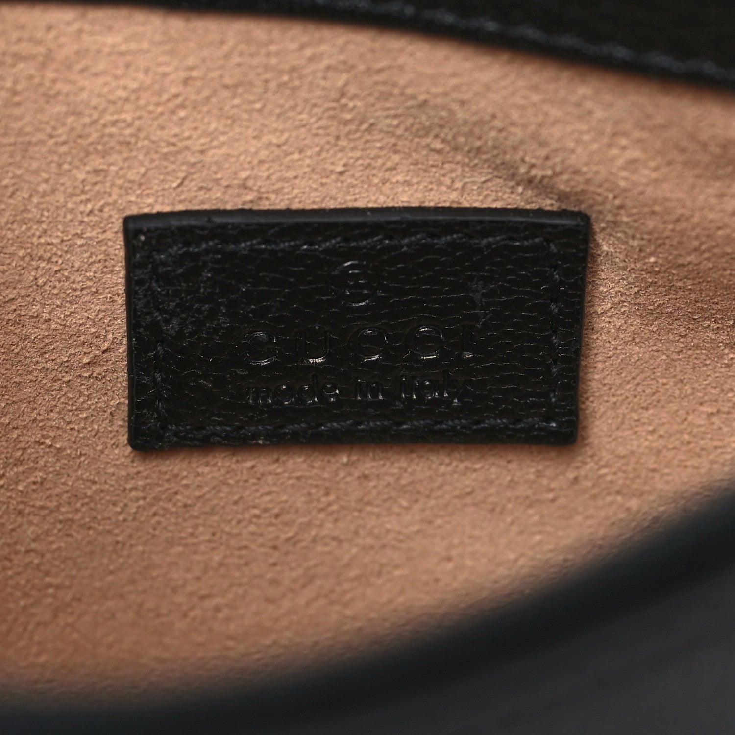 Gucci Goatskin Mini Aphrodite Shoulder Bag Black 6 of 9