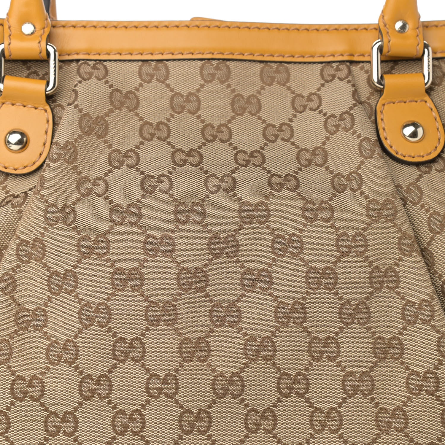 Gucci Monogram Medium Sukey Top Handle Tote Yellow 8 of 10