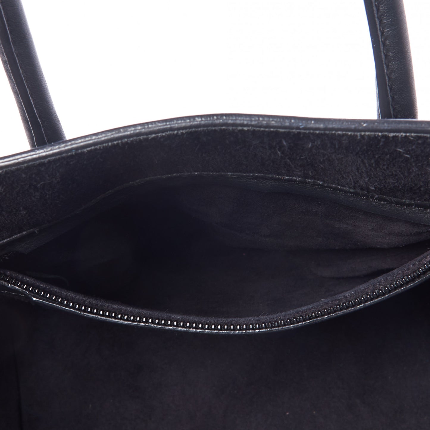 Grained Calfskin Medium Phantom Luggage Black