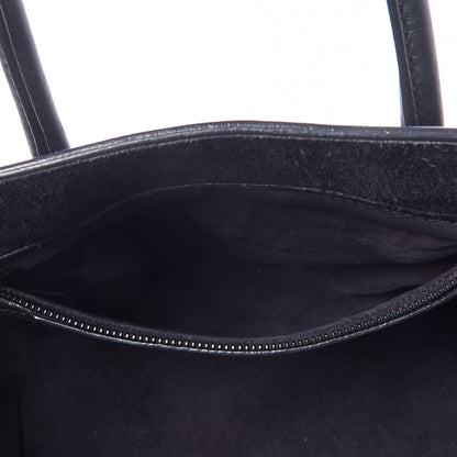 Celine Grained Calfskin Medium Phantom Luggage Black 8 of 9