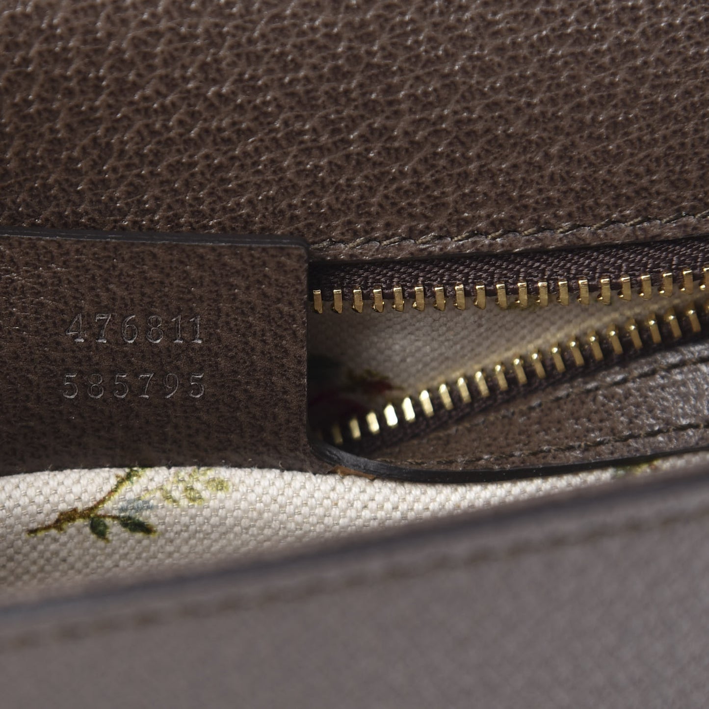 Calfskin Embroidered Sylvie Belt Bag Brown