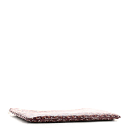 Goyard Goyardine Senat Pochette Burgundy 4 of 7