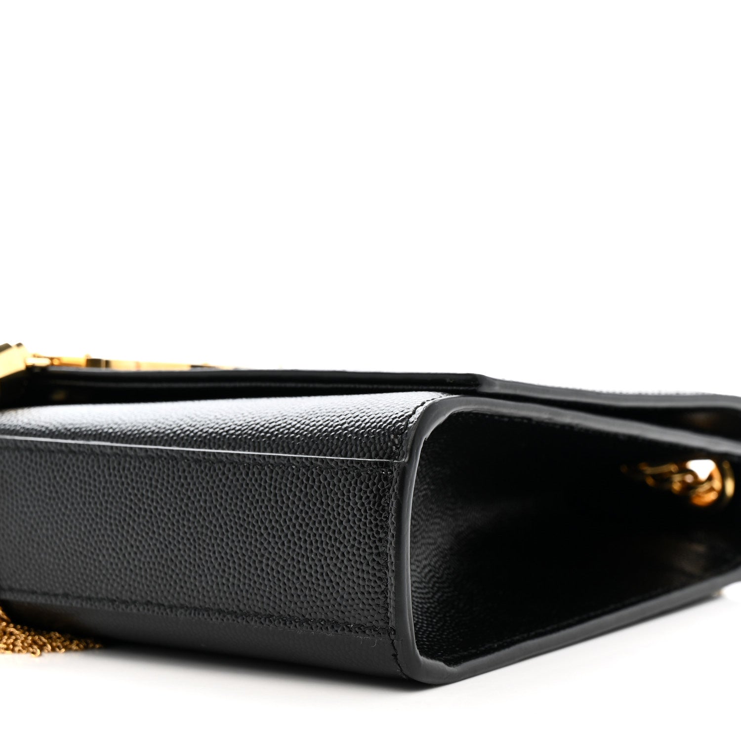 Saint Laurent Grain De Poudre Medium Classic Monogram Kate Tassel Satchel Black 10 of 13