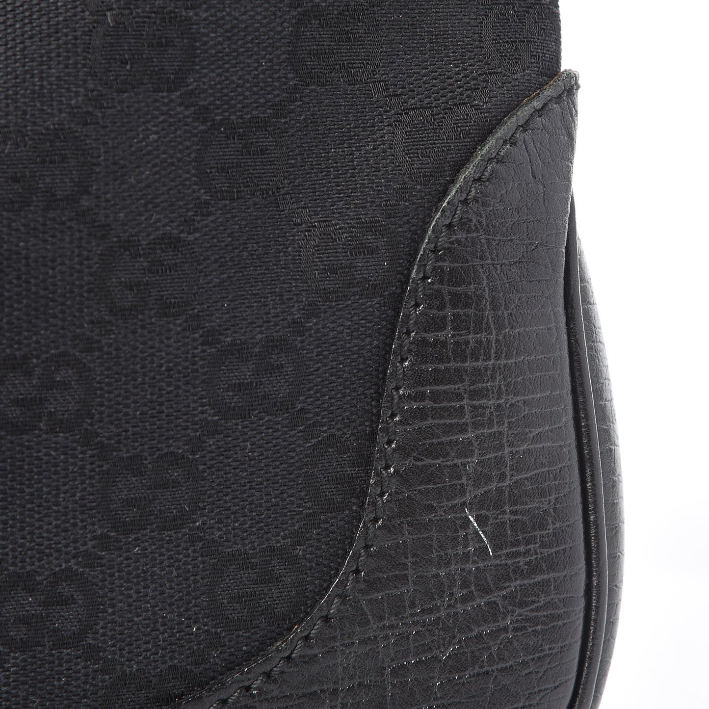 Monogram Small Jackie O Hobo Black