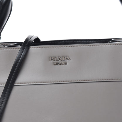 Prada City Calfskin Small Margit Bag Argilla Black 7 of 9